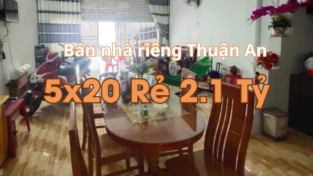 Bán nhà riêng Thuận An Bình Dương Bán nhà riêng Thuận An Bình Dương