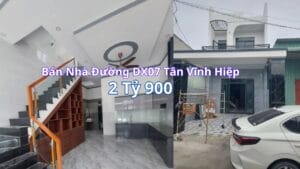 Bán Nhà Sổ Hồng Riêng Tân Vĩnh Hiệp Tân Uyên - 3 PN Giá Rẻ