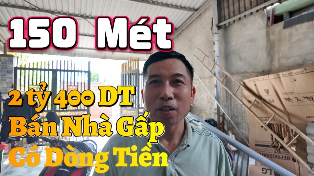 Cần Bán Gấp Nhà Trả Nợ Ngân Hàng Nhà Cấp 4 + 3 Phòng Trọ Chỉ 2 Tỷ 400