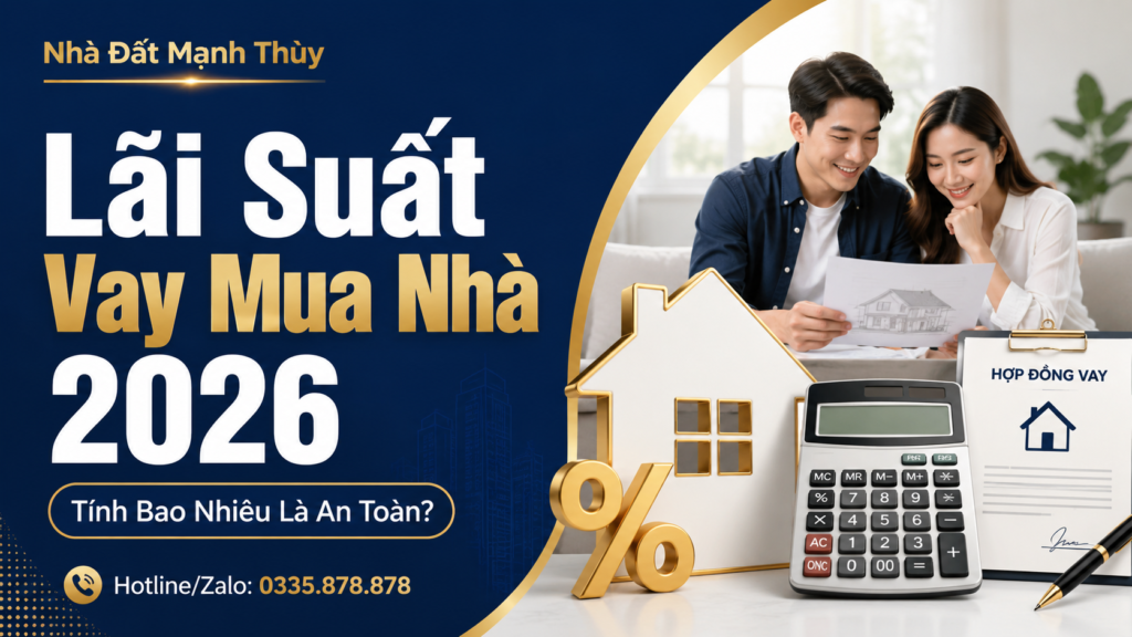 Lãi suất vay mua nhà 2026 cần hiểu